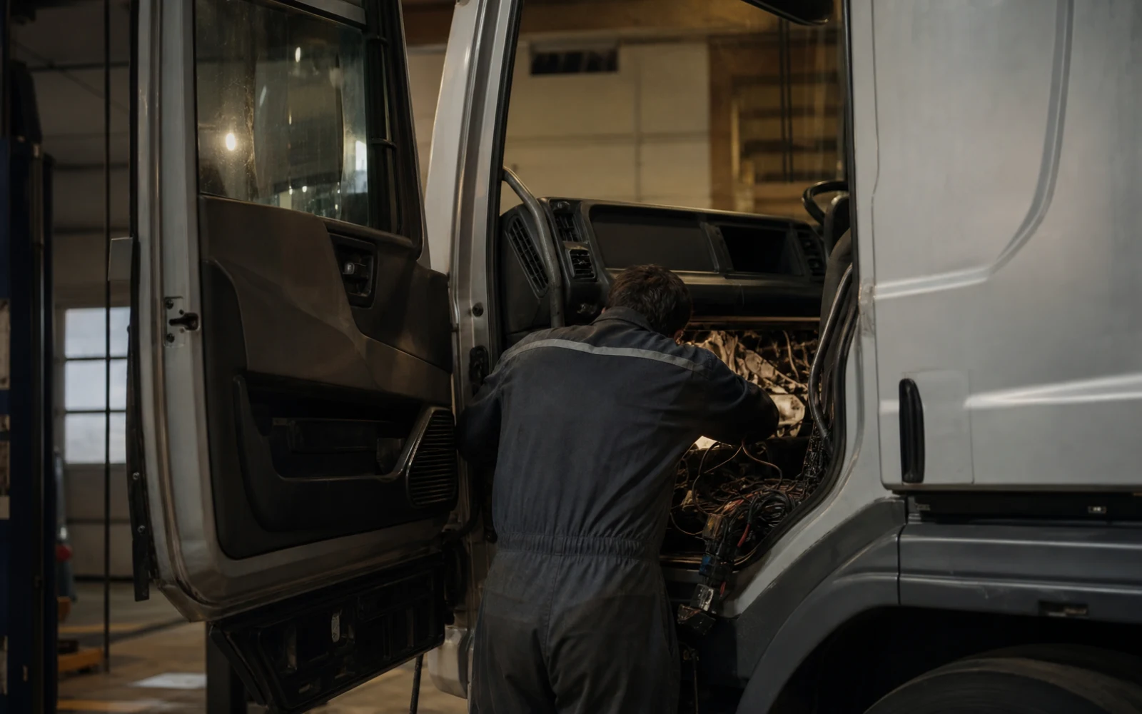 Mercedes Actros MP4 и MP5: расшифровка значков красного и жёлтого поля панели. Диагностика автомобиля на месте.