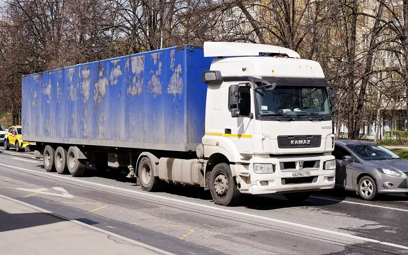 Проверка датчика ABS на колесе КамАЗ 5490